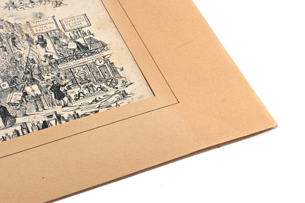 La Daguerreotypomanie Lithography La Daguerreotypomanie Lithography