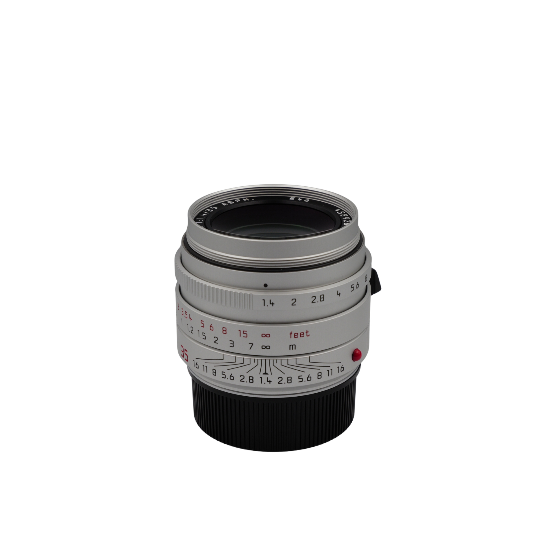 LEICA SUMMILUX-M 35mm f/1.4 ASPH., silver anodized finish