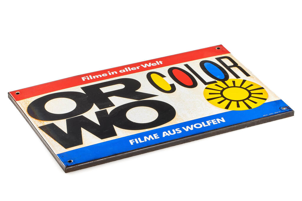 ORWO Advertising Sign