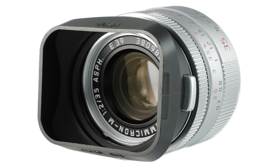 Leica Summicron-M 2/35 mm ASPH. silver chrome-plated 6Bit 11674