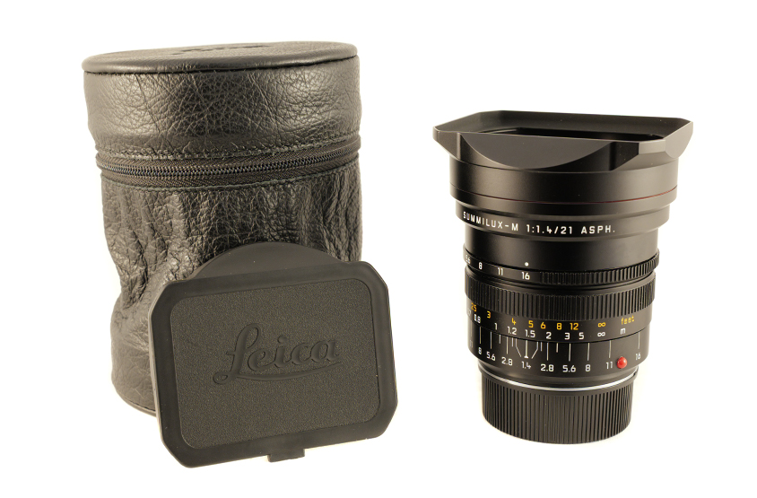 Leica SUMMILUX-M 1.4/21mm ASPH., schwarz Leica SUMMILUX-M 1.4/21mm ASPH., schwarz