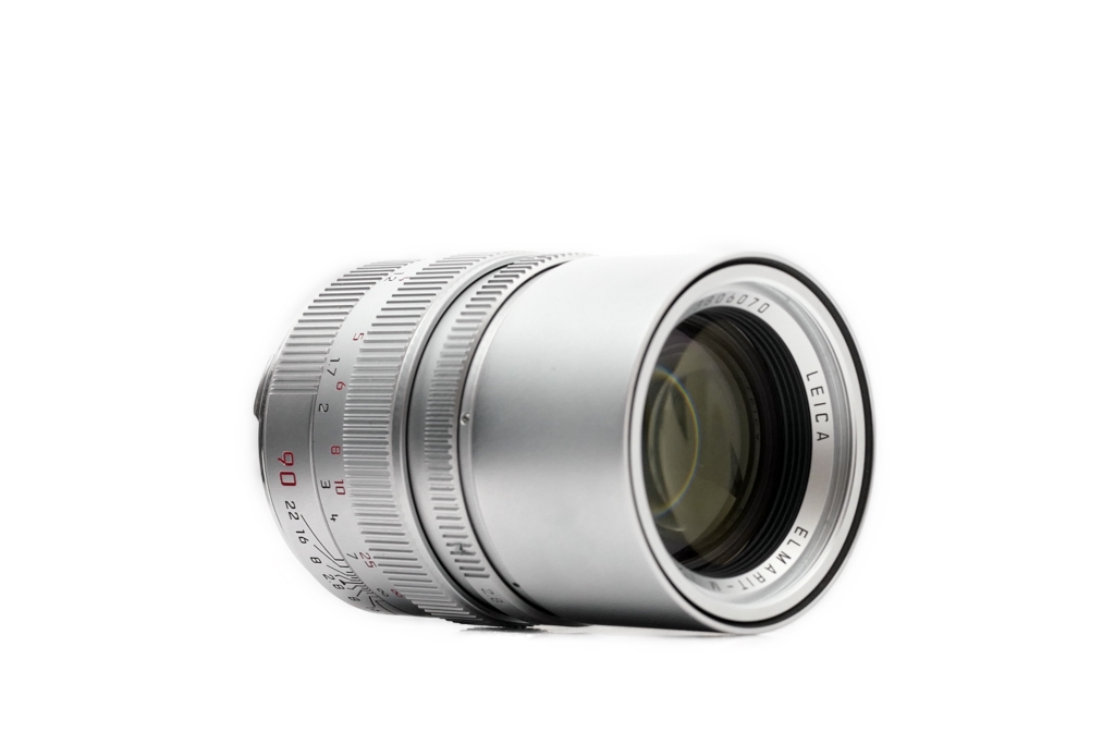 Leica Elmarit-M 2,8/90mm Version II, silbern verchromt