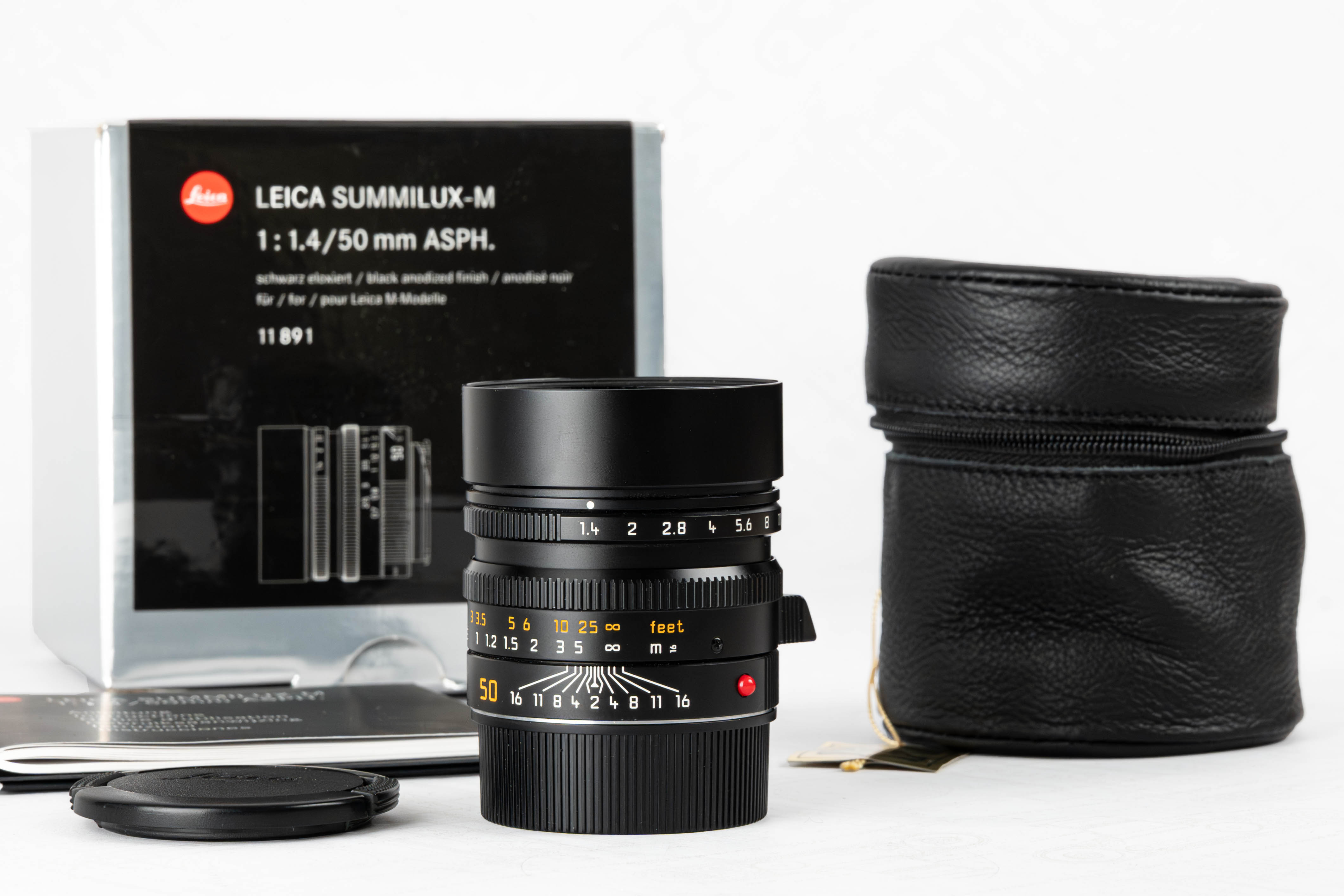 Leica Summilux-M 1.4/50 mm ASPH., schwarz