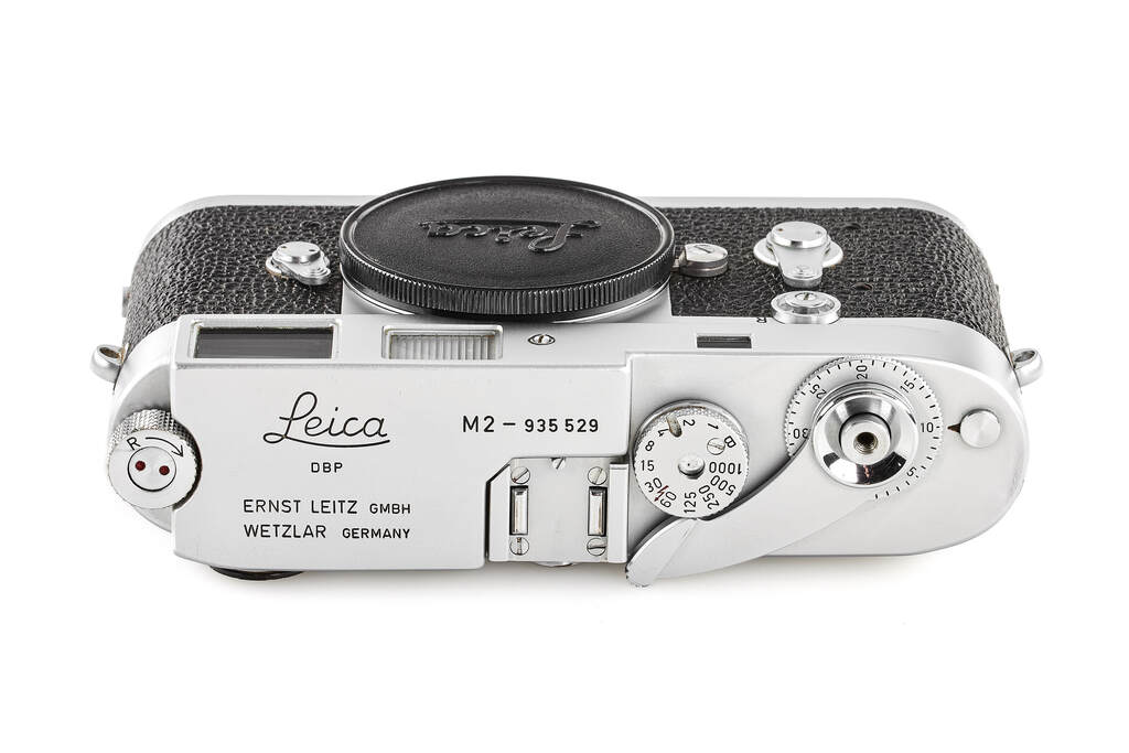 Leica M2 chrome button rewind outfit