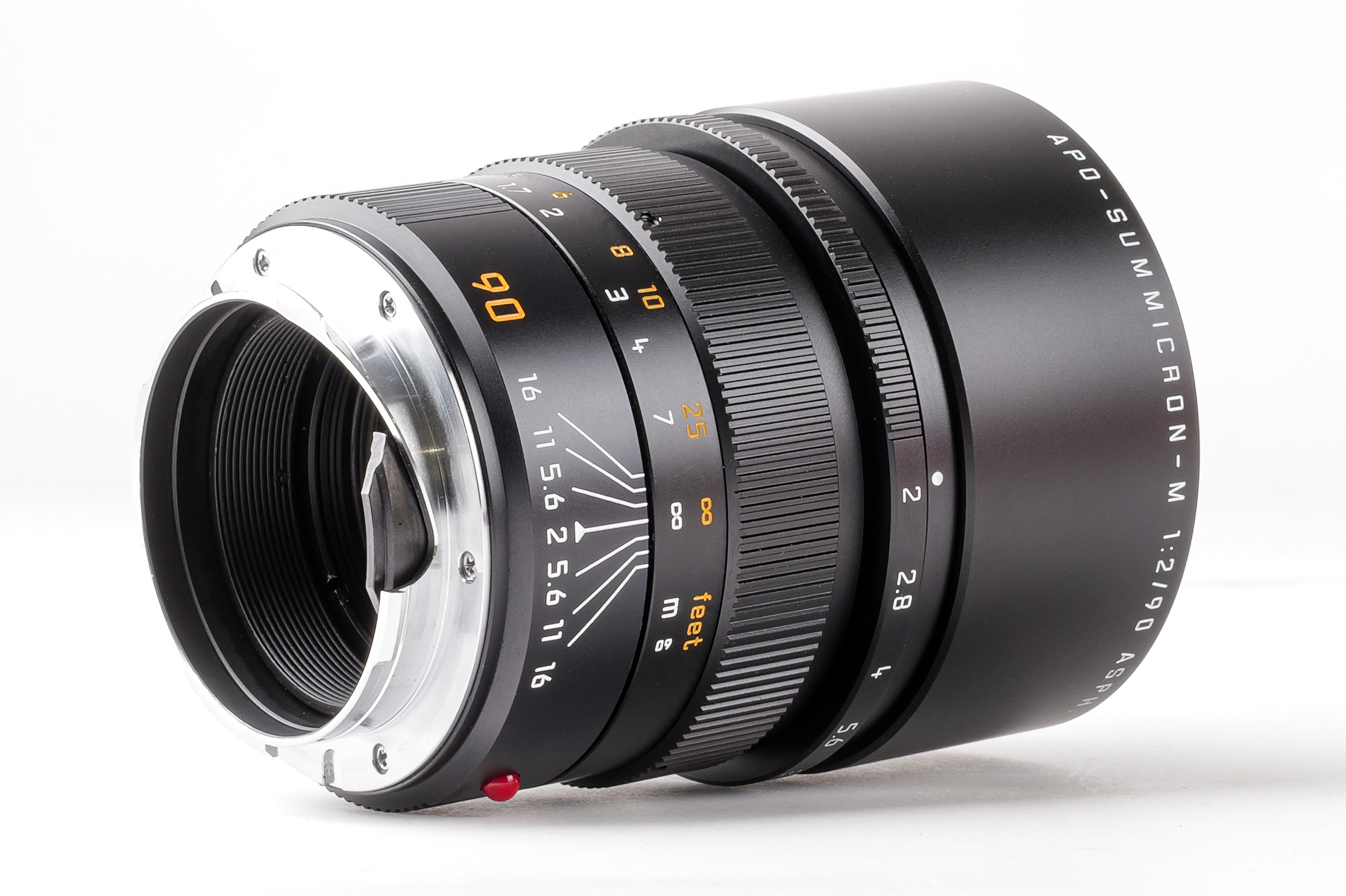 Leica APO-SUMMICRON-M 2/90mm ASPH., schwarz