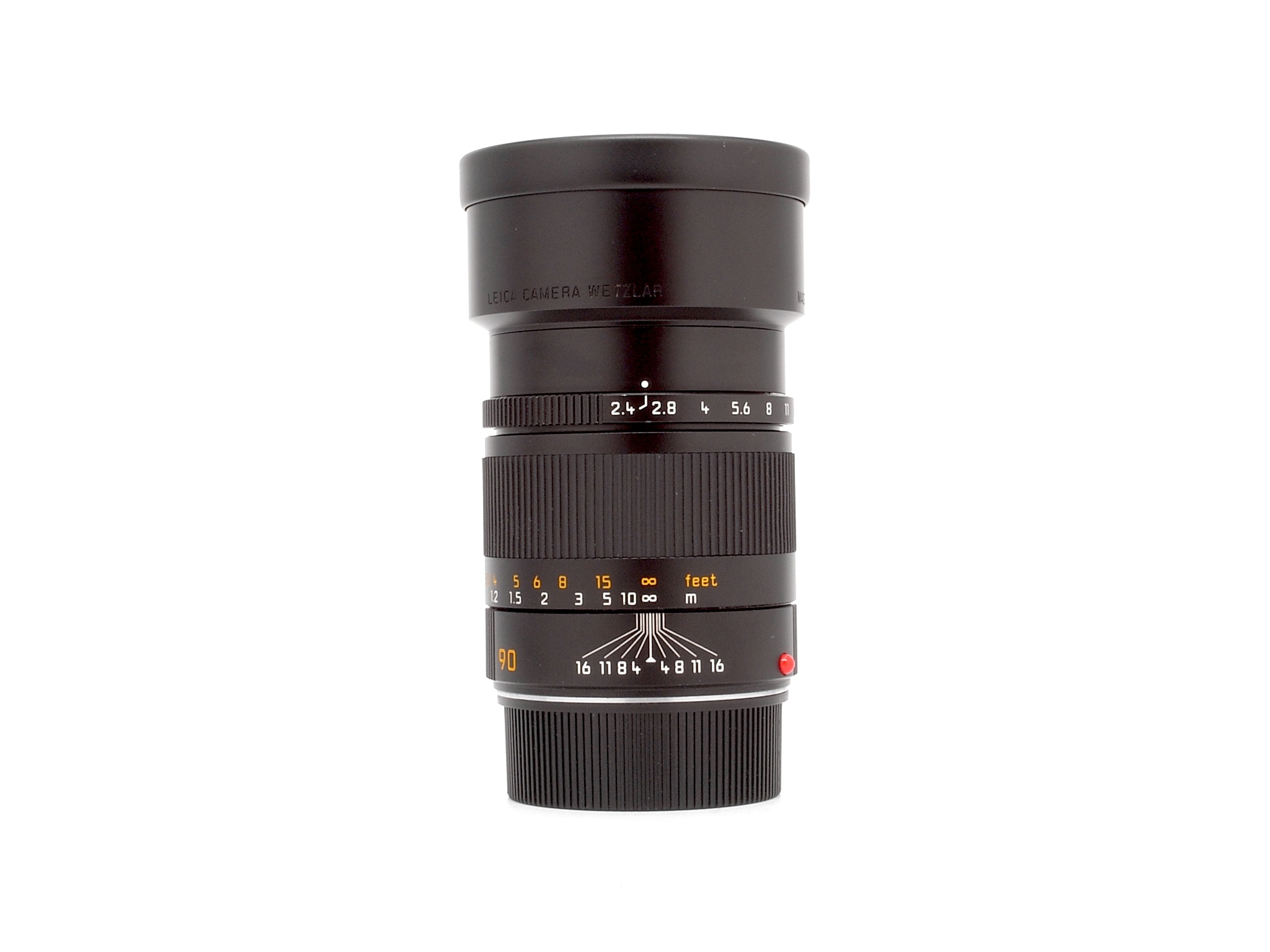 Leica Summarit-M 2.4/90mm black 6Bit