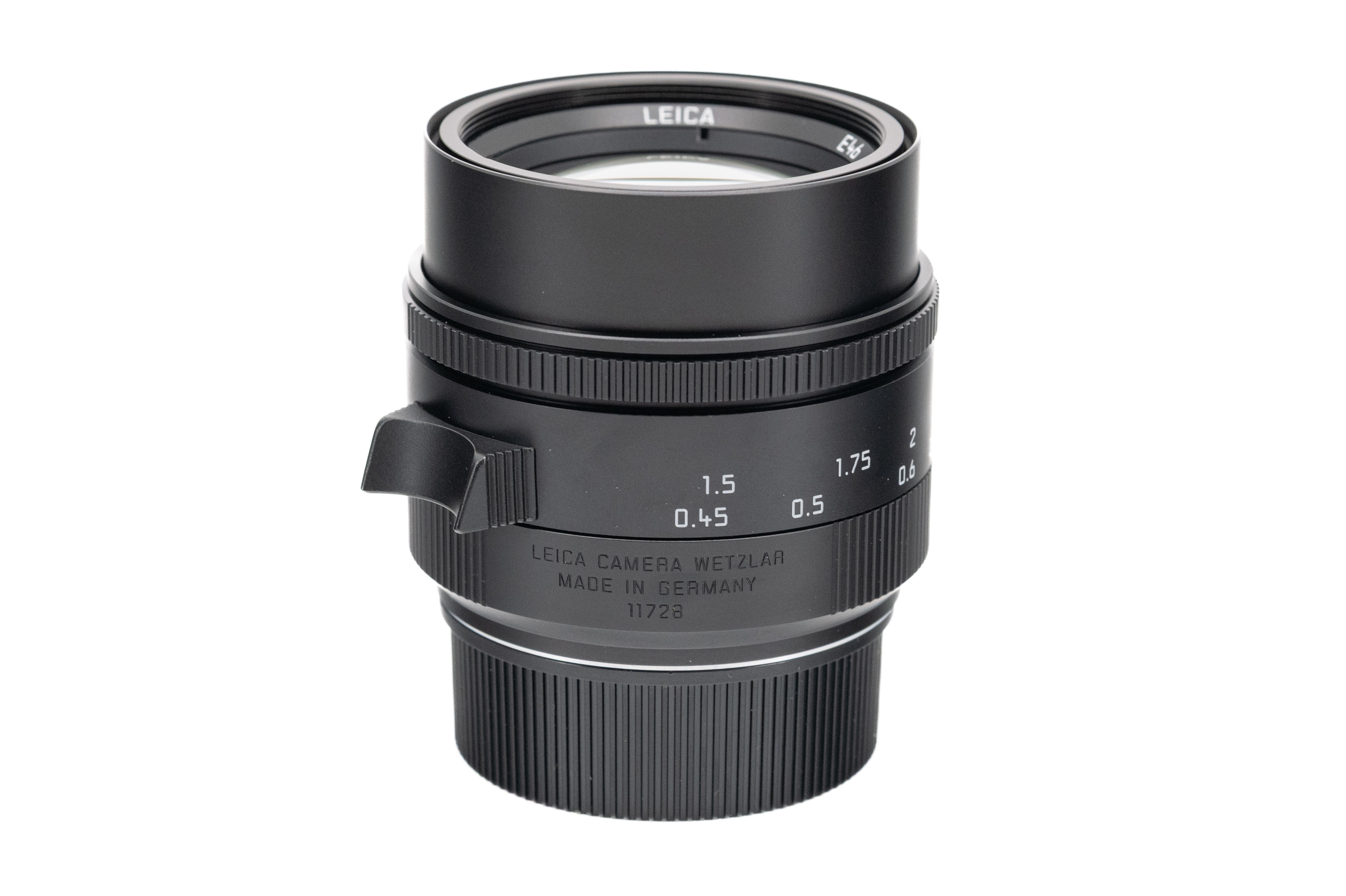 Leica Ex-Demo Summilux-M 50mm f/1.4 ASPH Black V2 11728