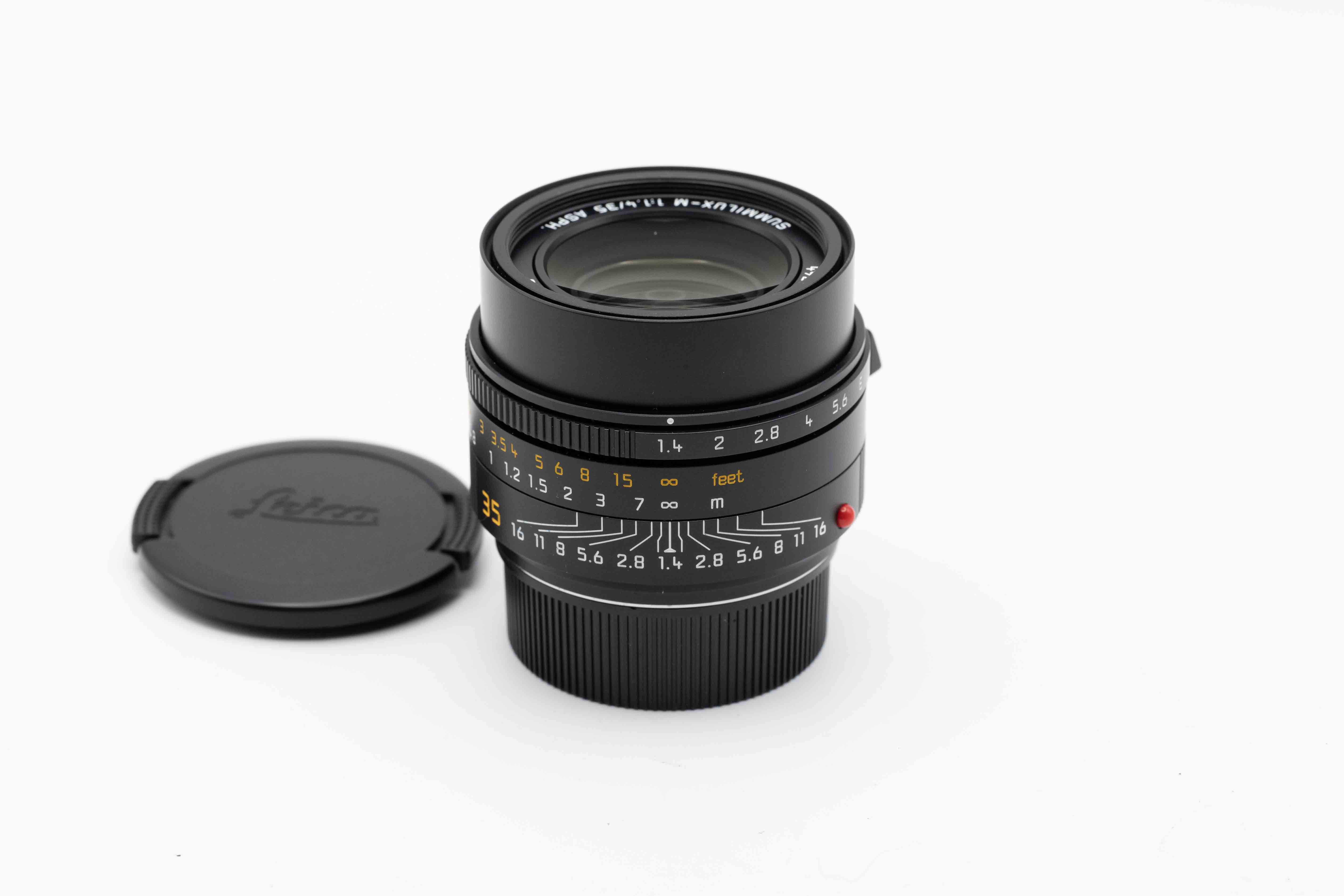 SUMMILUX-M 1:1.4/35 ASPH., schw.elox.