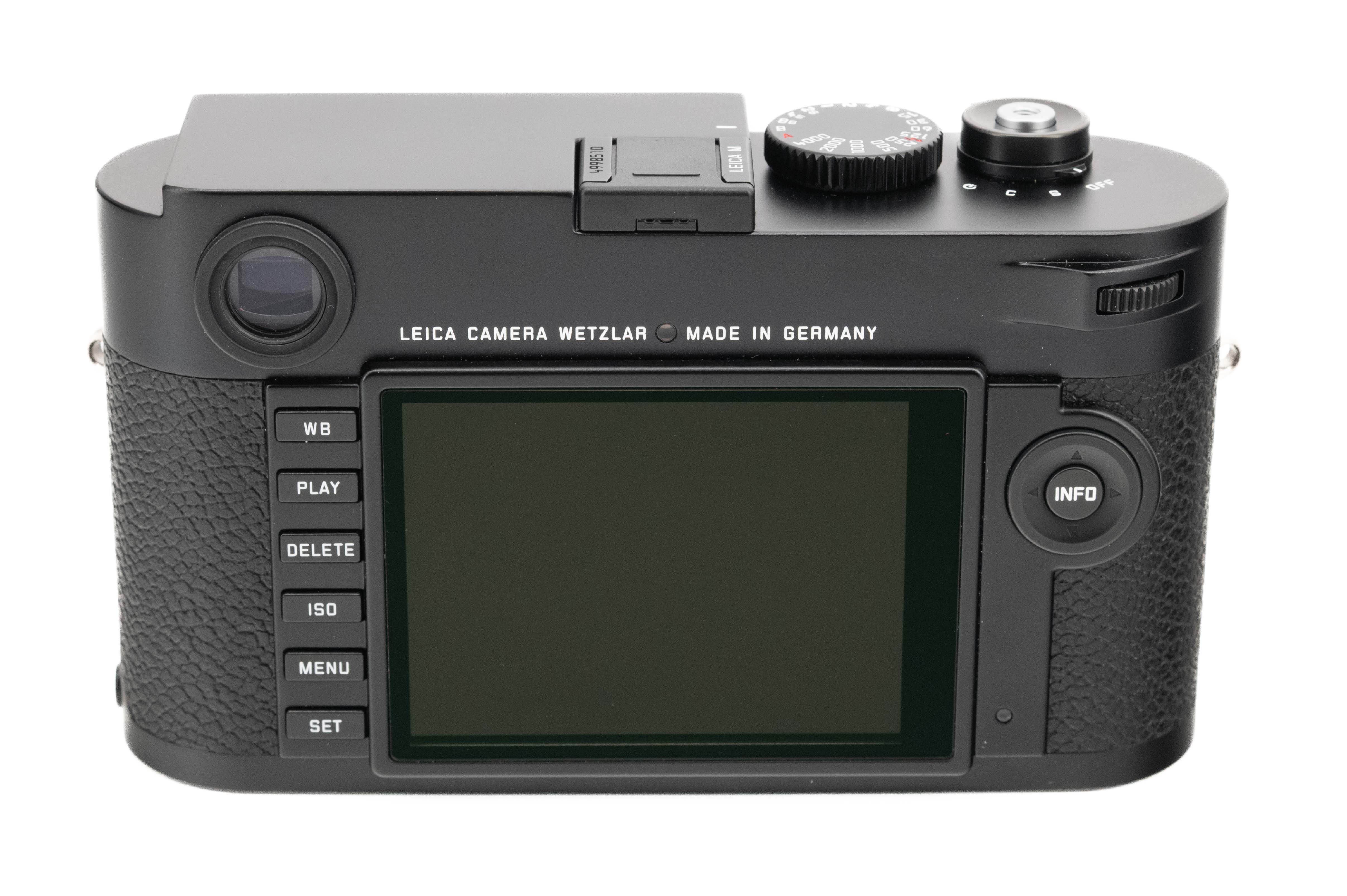 Leica M typ 262 Schwarz Farbe 10947