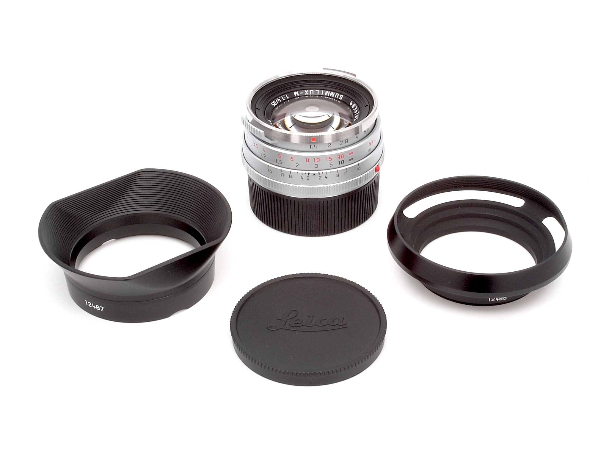 Leica Summilux-M 1.4/35 silbern verchromt classic