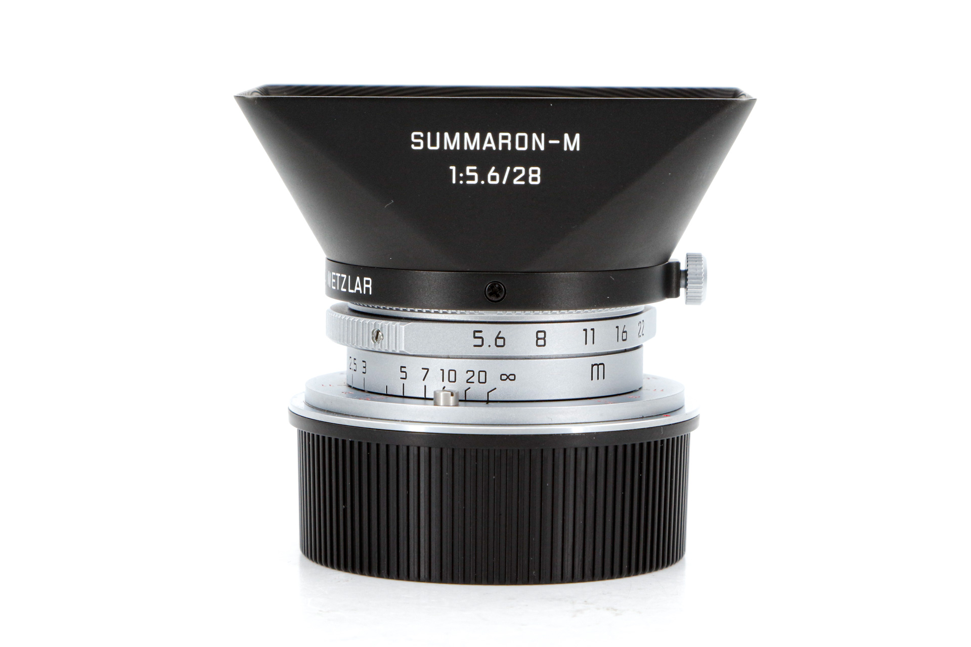 LEICA Summaron-M 5.6/28mm silver chrome plated