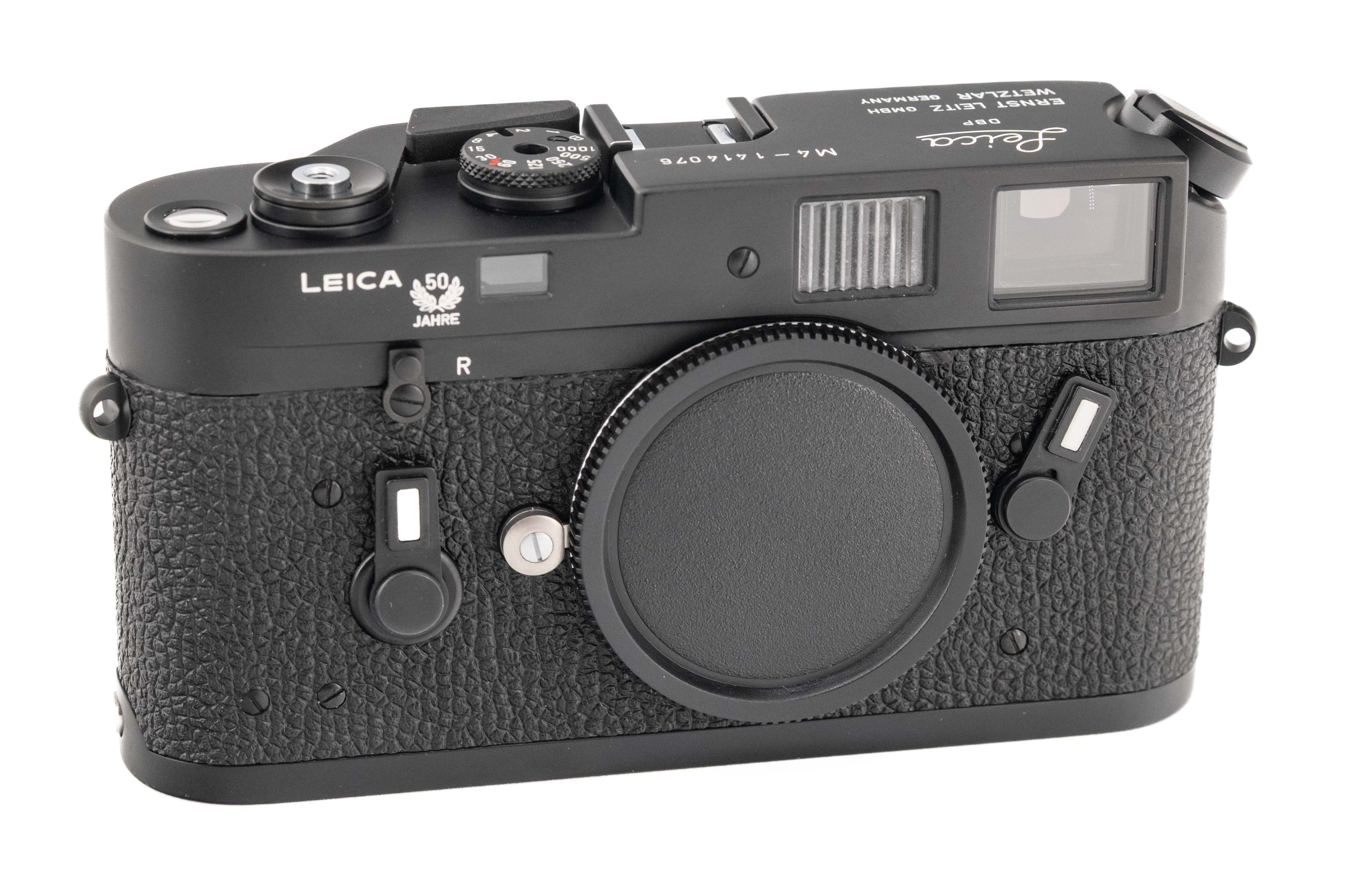 Leica M4 50 Jahre Anniversary Black Chrome 10402 Leica M4 50 Jahre Anniversary Black Chrome 10402