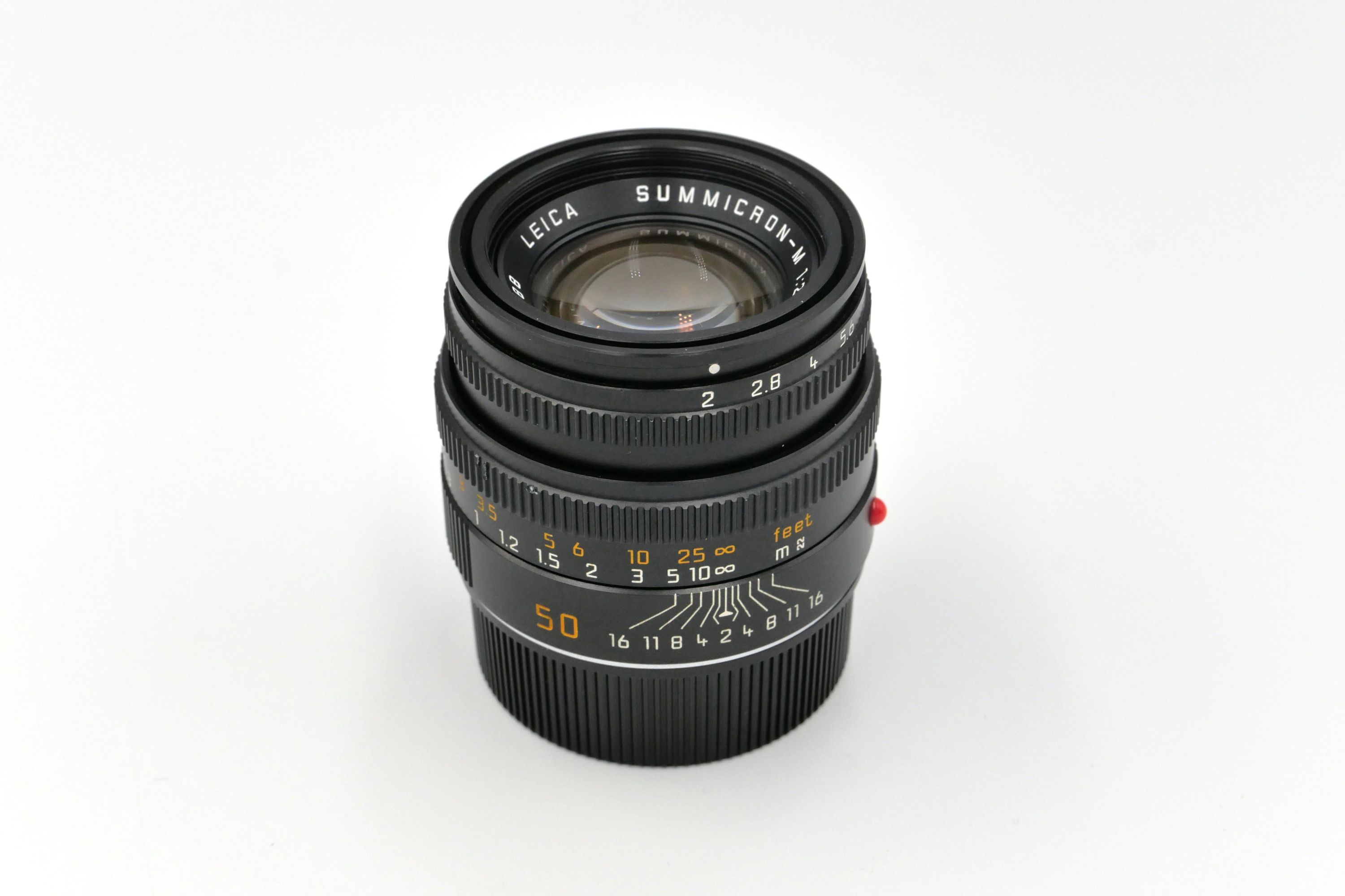 Leica Summicron-M f2 50mm, Black