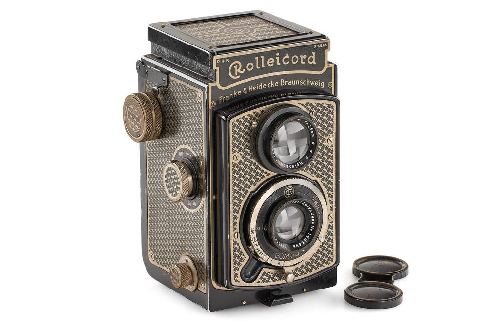 Rolleicord I Tapeten-Rollei "Art Deco"