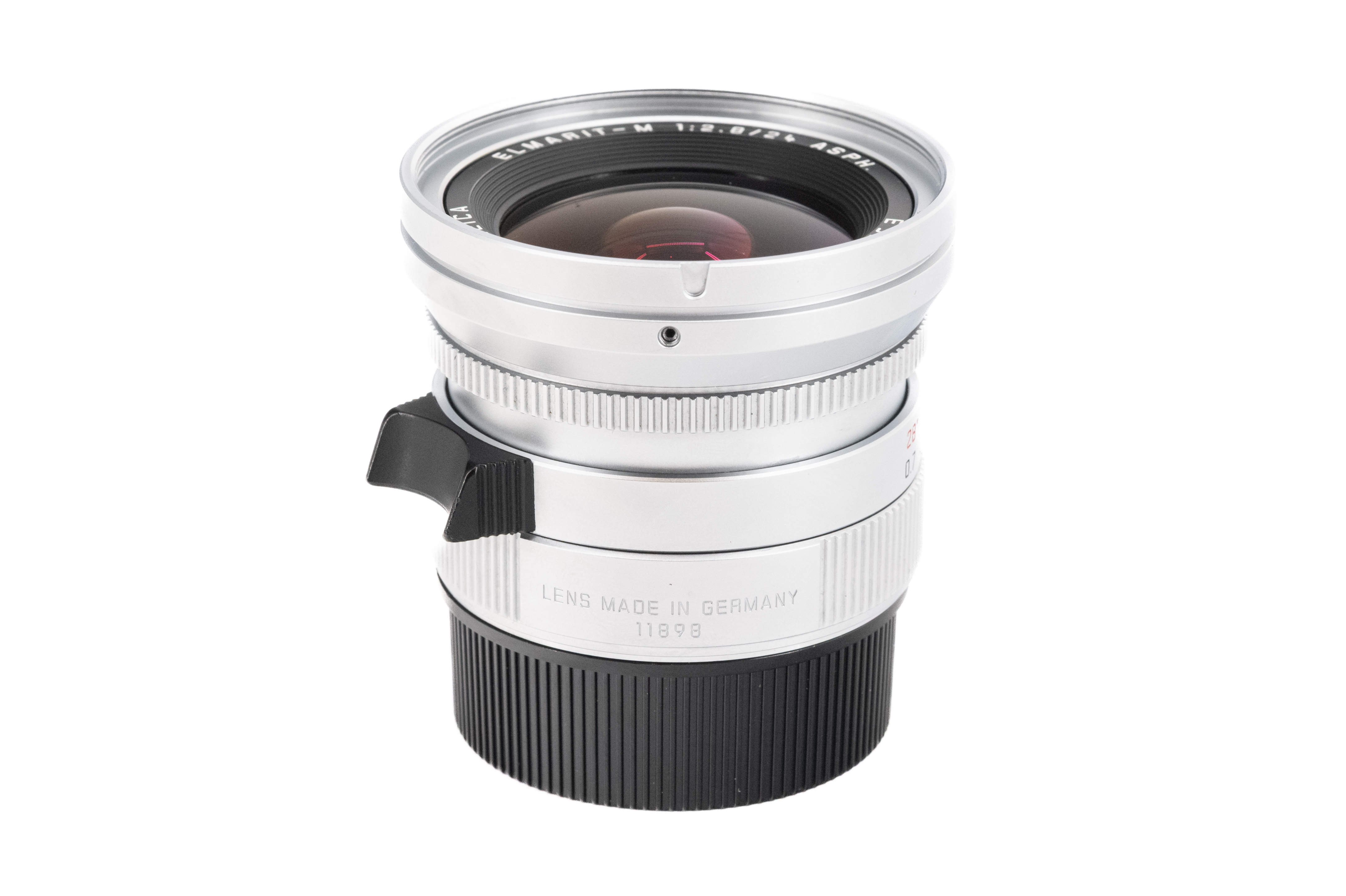 Leica Elmarit-M 24mm f/2.8 ASPH Silber Chrom 11898