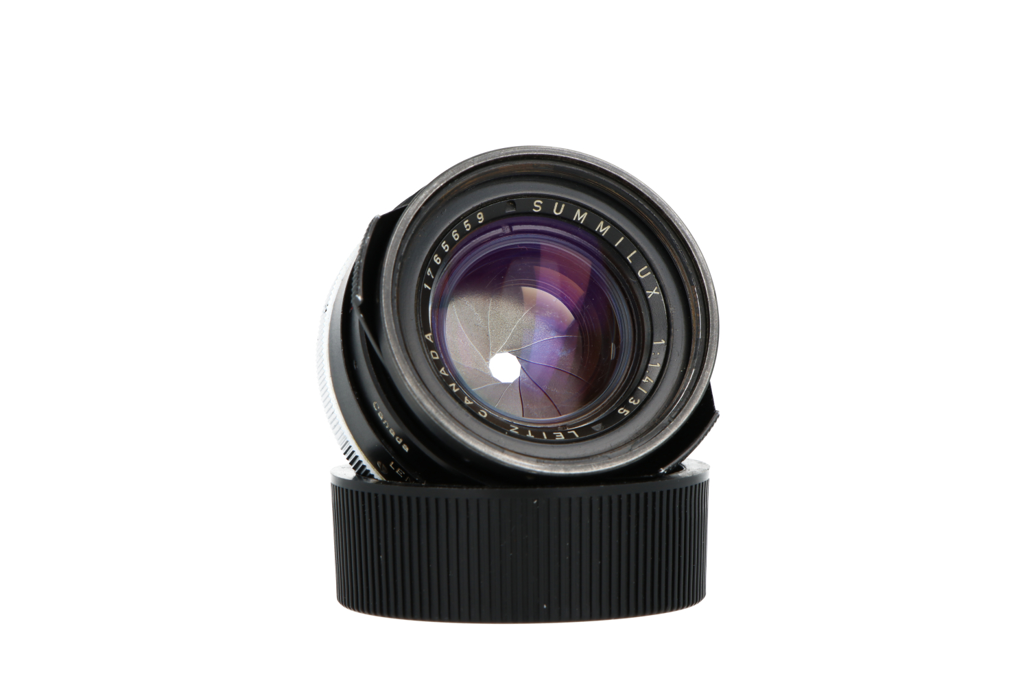 Summilux-M 1,4/35 MM Stahlfelge schwarz lackiert