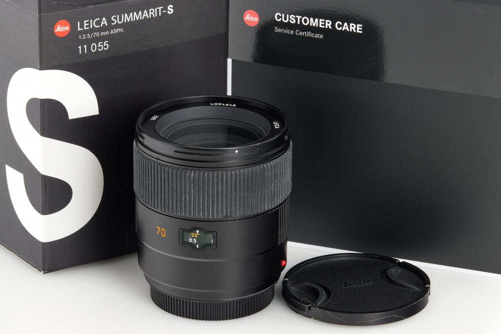Leica Summarit-S 11055 2,5/70mm Asph. - with one year of guarantee Leica Summarit-S 11055 2,5/70mm Asph. - with one year of guarantee
