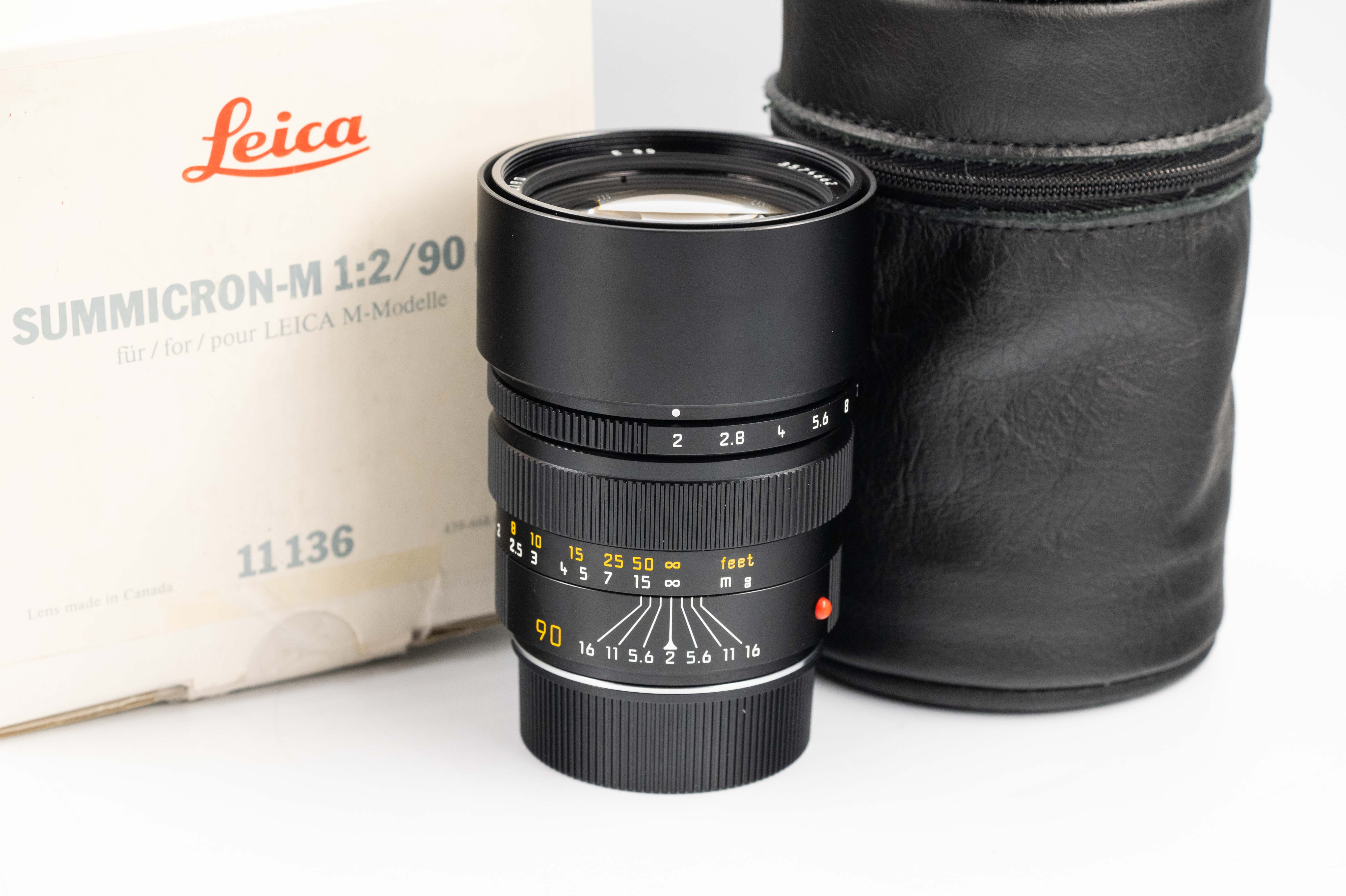 Leica Summicron-M 90mm f/2 11136
