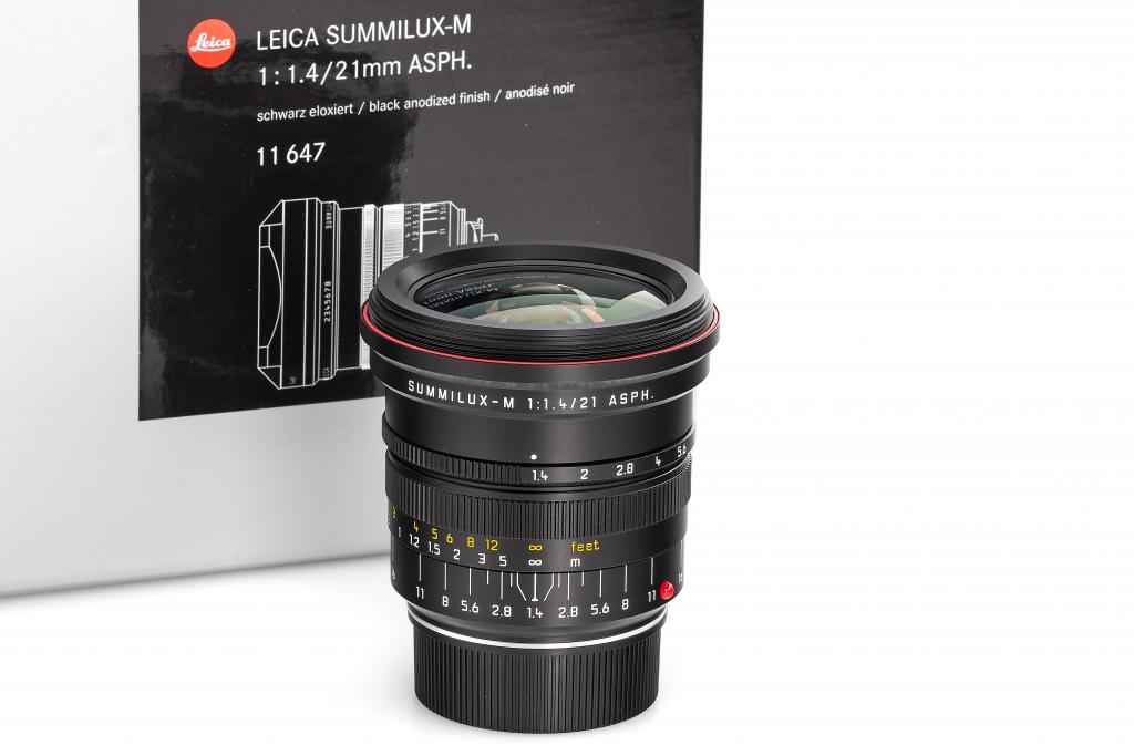 Leica Summilux-M 11647 1,4/21mm ASPH. black 6-bit