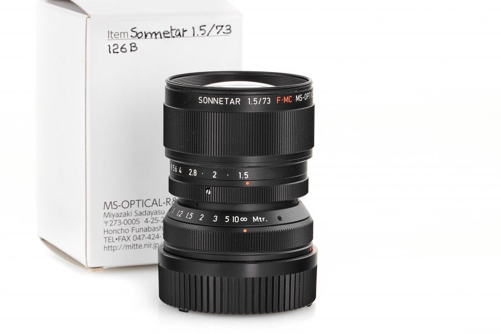 MS Optical for Leica M 73/1,5 Sonnetar F-MC black