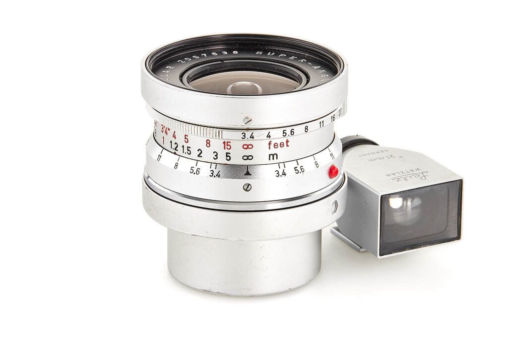 Leica Super Angulon 11103 3,4/21mm chrome