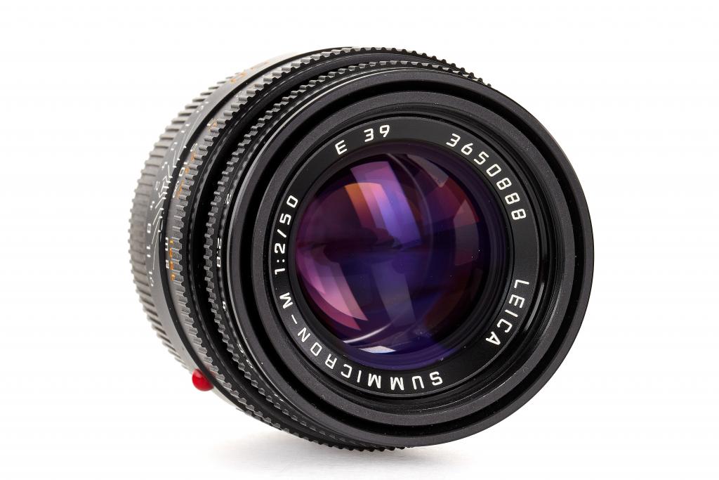 Leica Summicron-M 11826 2/50mm black first batch Leica Summicron-M 11826 2/50mm black first batch