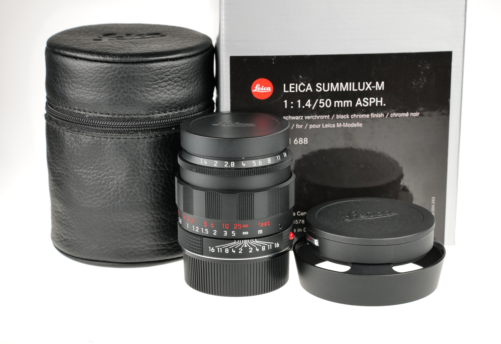 Leica Summilux-M 1:1,4/50mm ASPH., black 11688