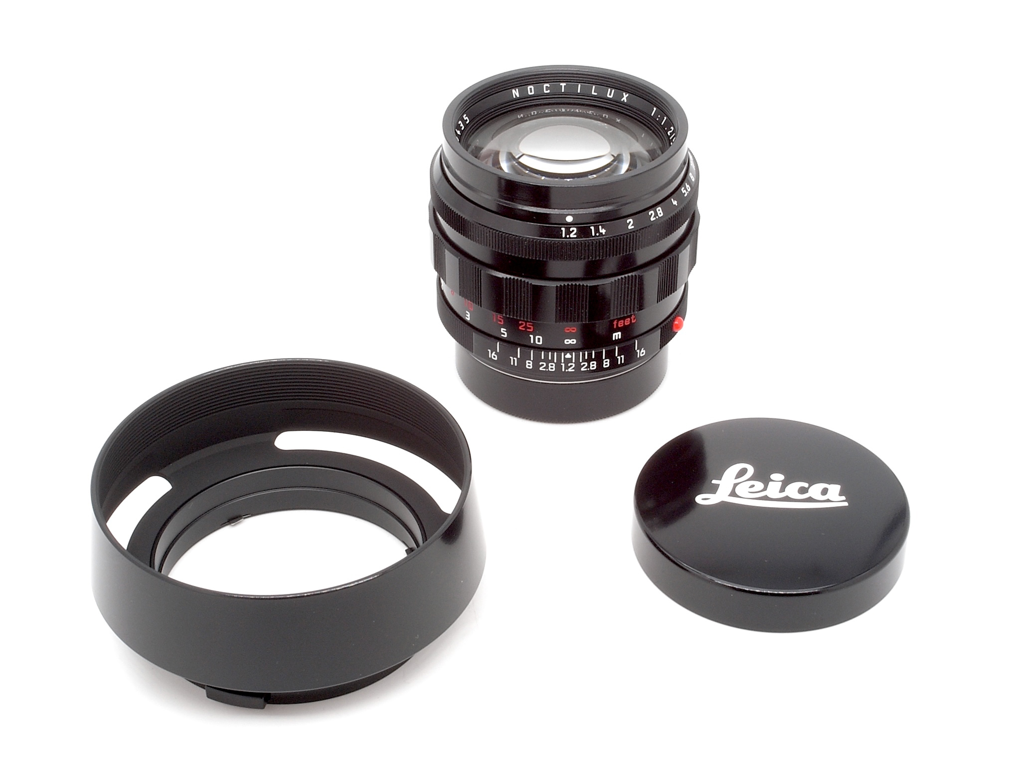 Leica Noctilux-M 1:1,2/50mm ASPH. schwarz lackiert