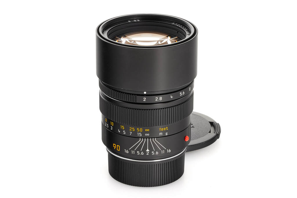 Summicron-M 11136 2/90mm black 6-bit