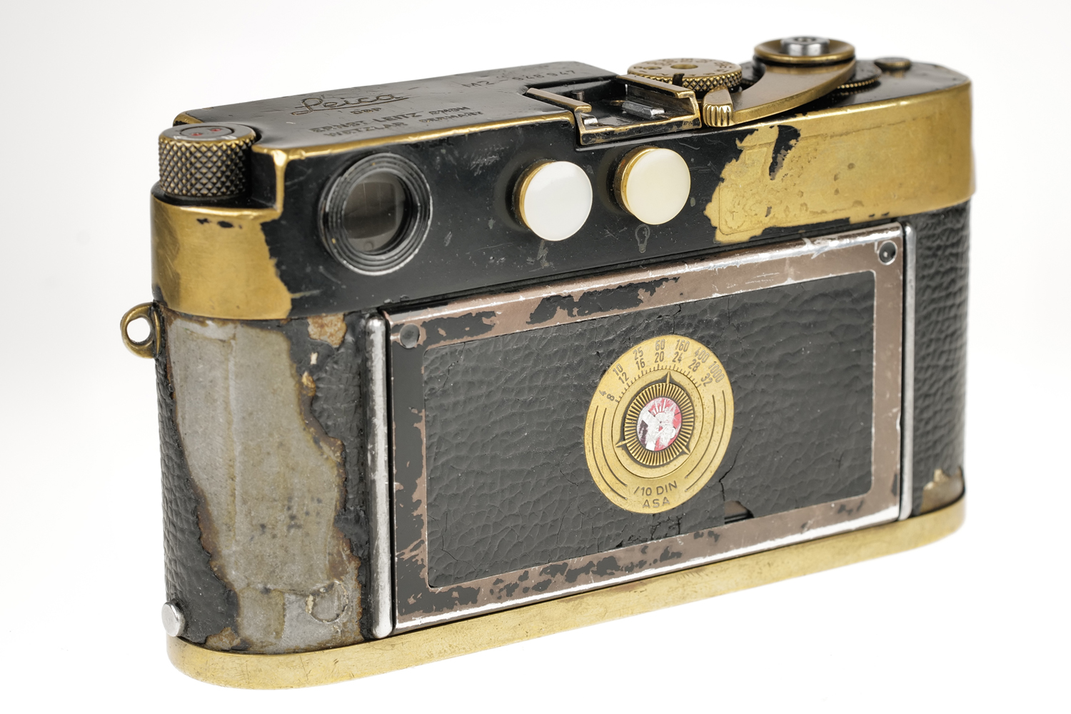 Leica M2 black paint Button Rewind