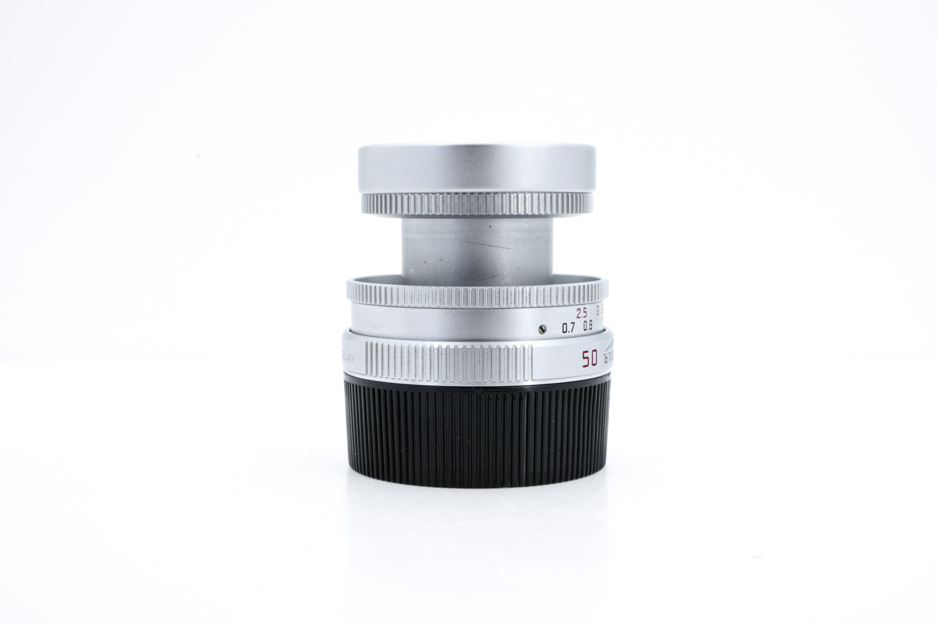 LEICA ELMAR-M 2.8/50 mm, silver, retractable