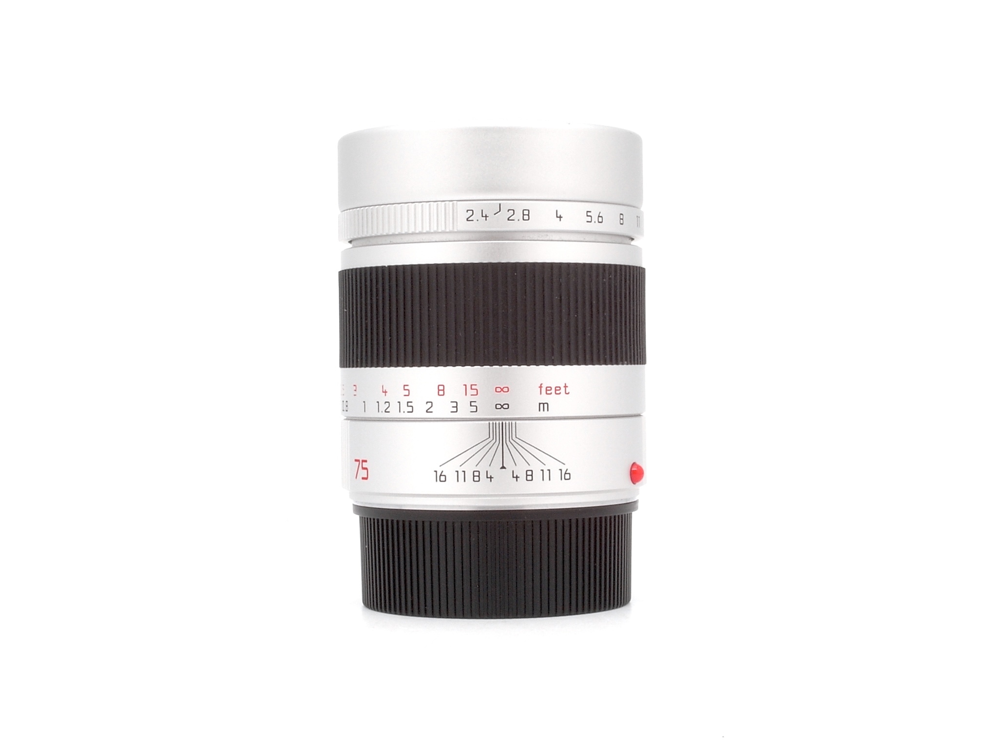 Leica Summarit-M 2.4/75mm silbern 6Bit