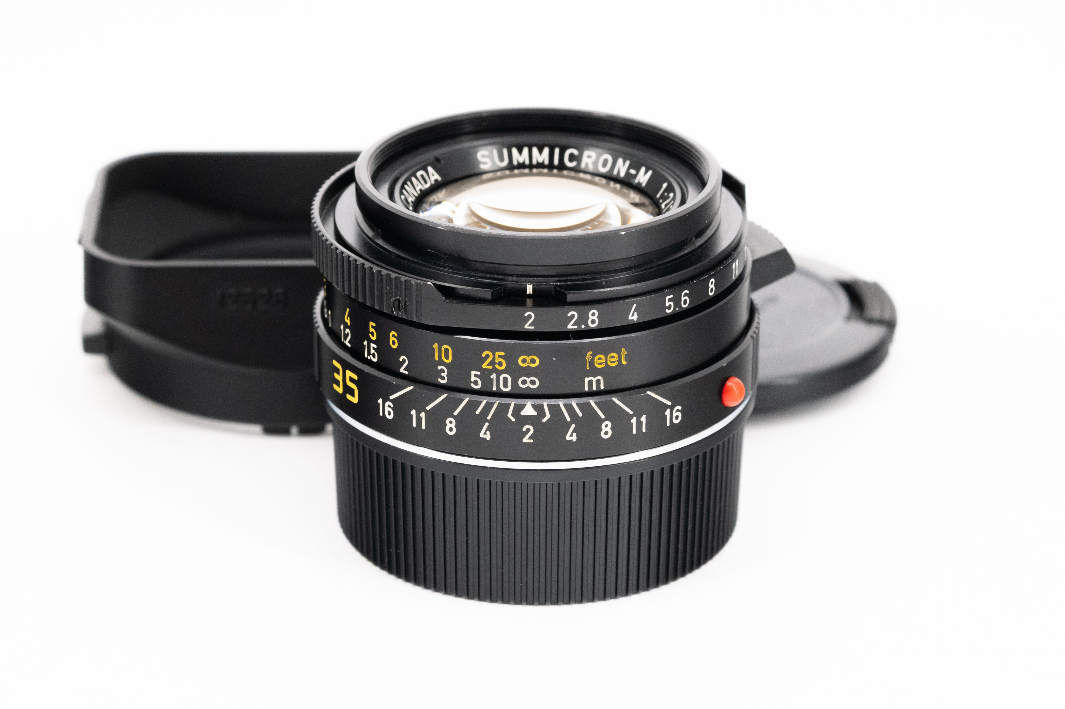 Leica Summicron-M 35mm f/2 V4 Black 11310