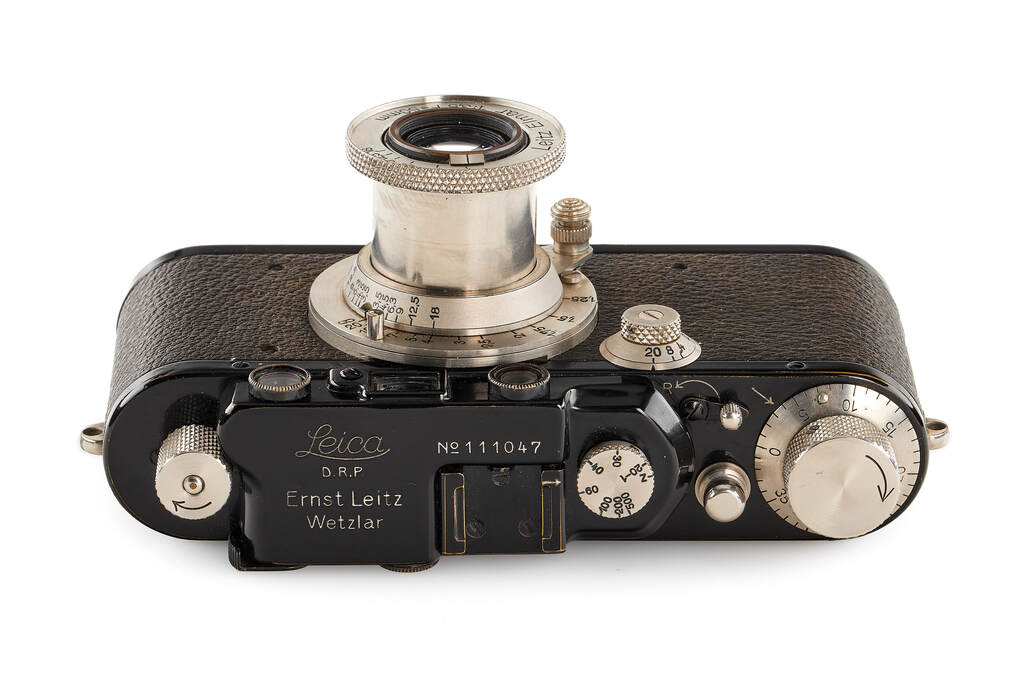 Leica III Mod. F black/nickel outfit