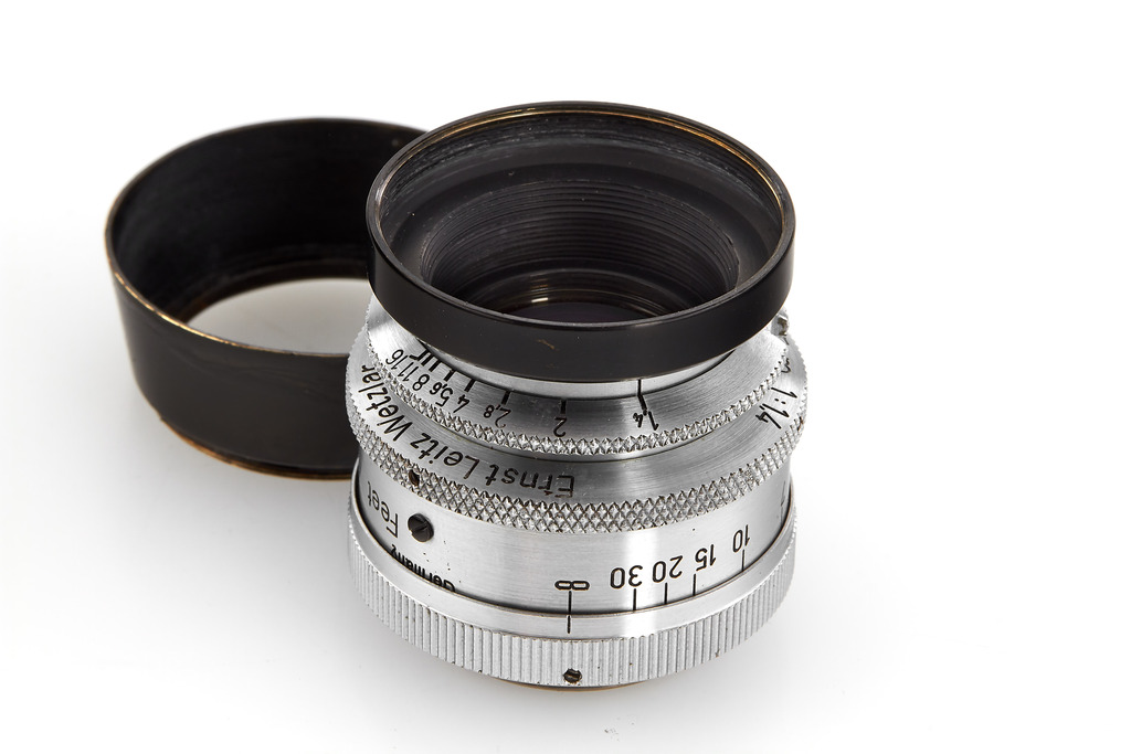 Ernst Leitz Wetzlar f. C-mount 2,7cm/1,4 Hektor Rapid