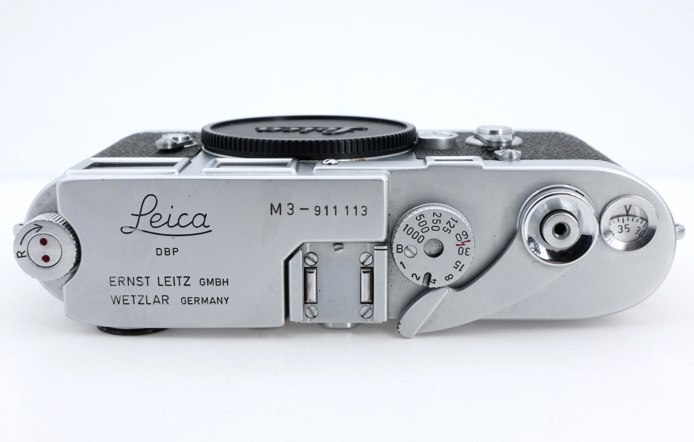 Leica M3 silbern verchromt DS