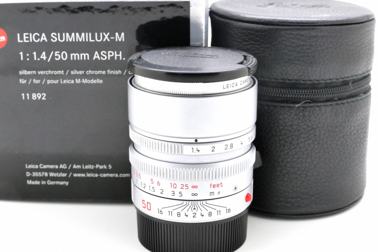 Leica Summilux-M 1.4/50 ASPH. Silver