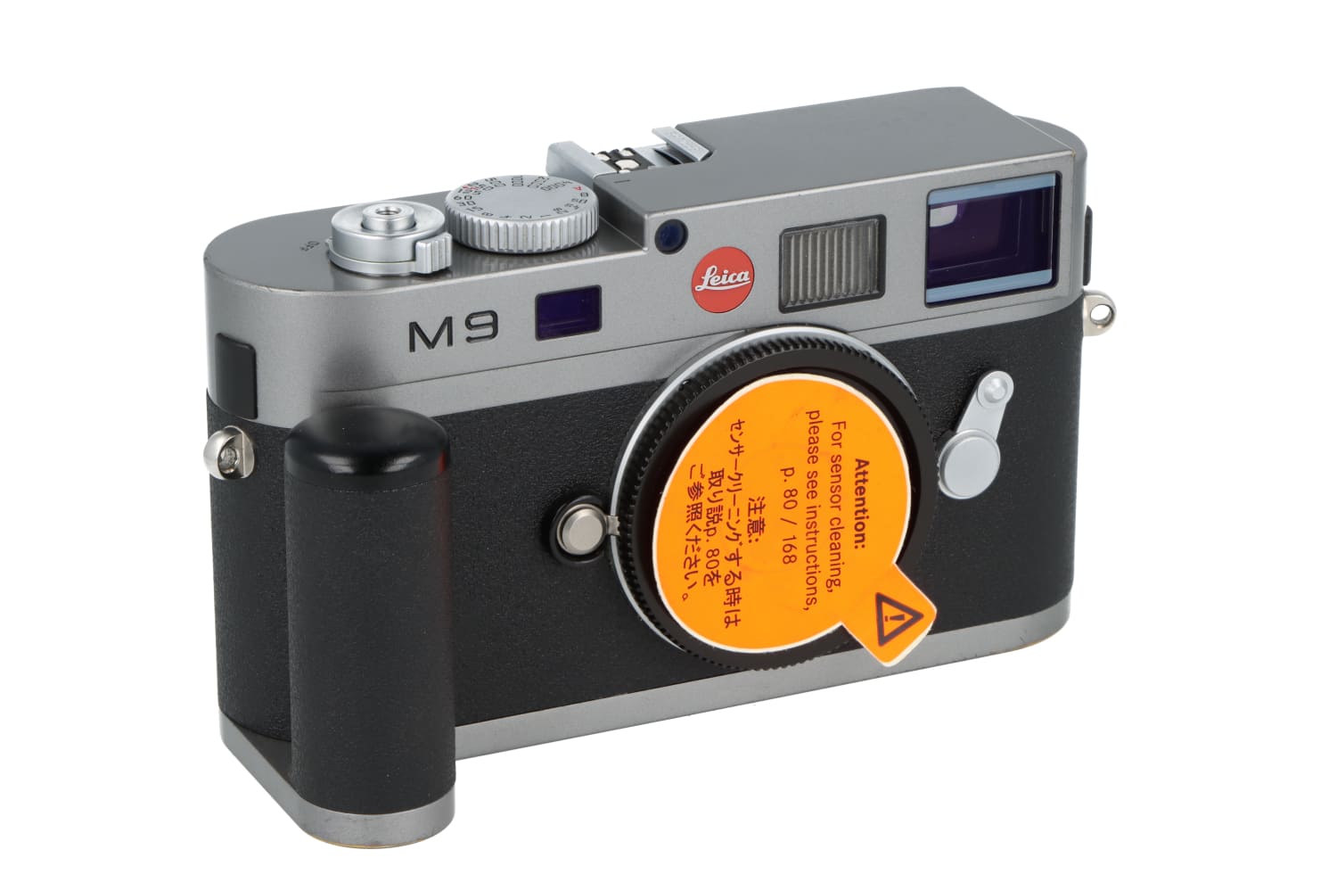 Leica M9 Steel Grey + Grip (10705)