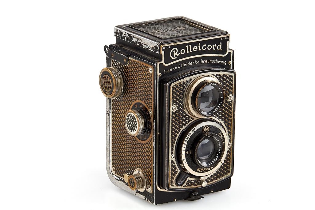 Rolleicord I Tapeten-Rollei "Art Deco"