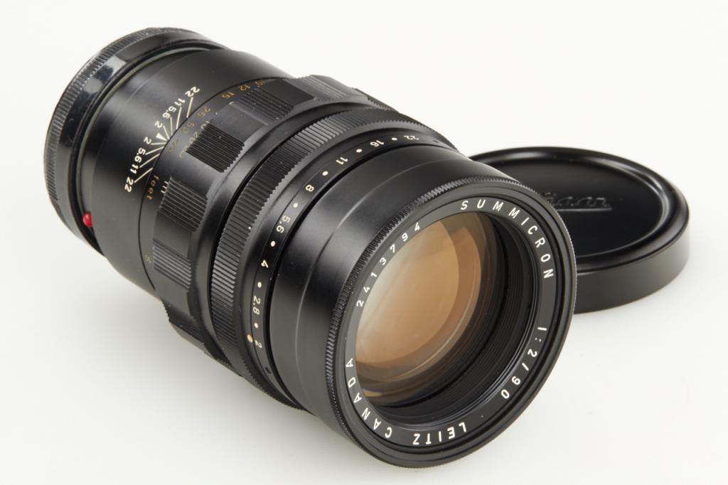 Leica Summicron 2/90mm black