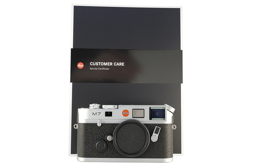 LEICA M7 0,72, silber verchromt 10504