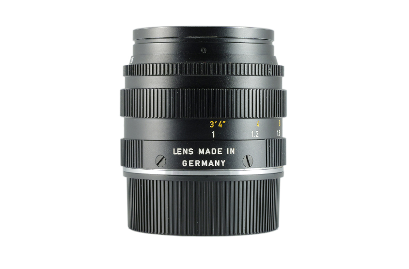 LEITZ WETZLAR SUMMILUX 1:1,4/50 schwarz eloxiert (Vers. II) 11114