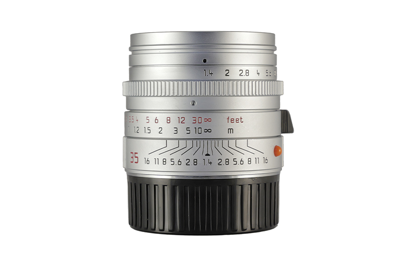 LEICA SUMMILUX-M 1:1.4/35mm ASPH., silver chrome finish 11883