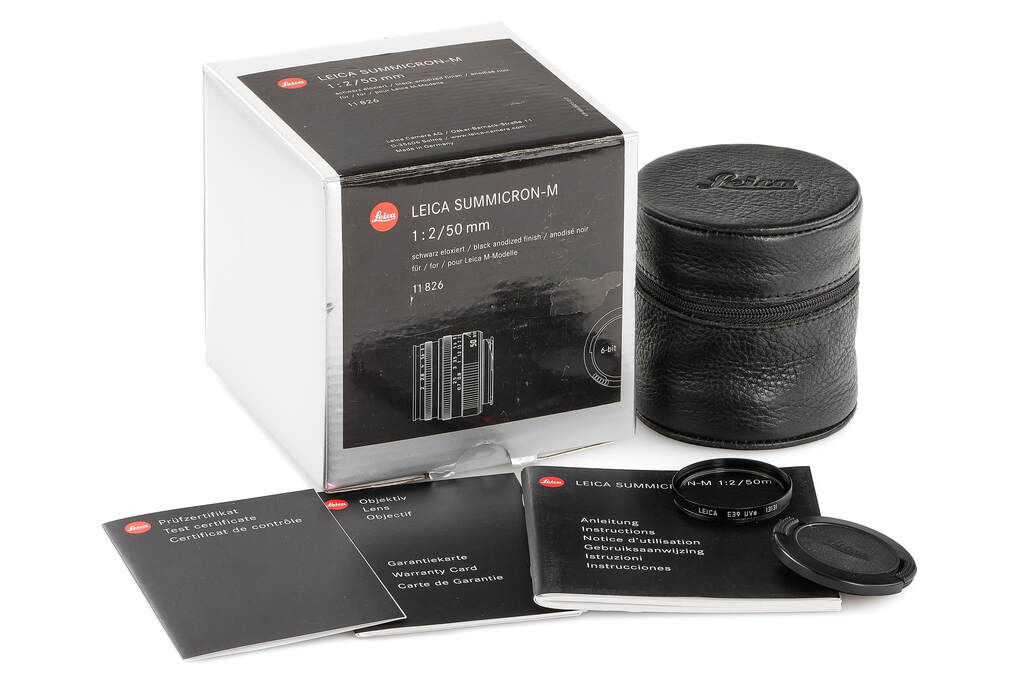 Leica Summicron-M 11826 2/50mm 6-bit