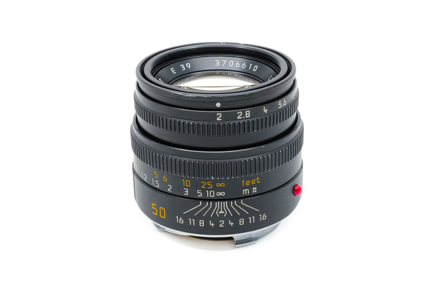Leica Summicron-M 2/50mm Black V5 (11826)
