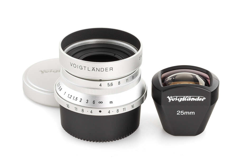 Voigtländer f. M/M39 25mm/4 Snapshot-Skopar chrome
