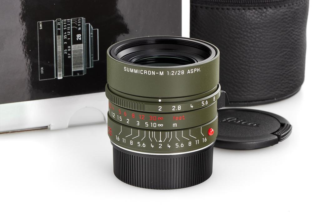 Leica Summicron-M 11704 2/28mm ASPH. safari - like new with full guarantee