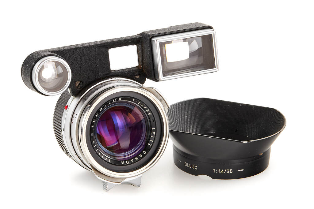 Leica Summilux 1.4/35mm Steel Rim chrome M3