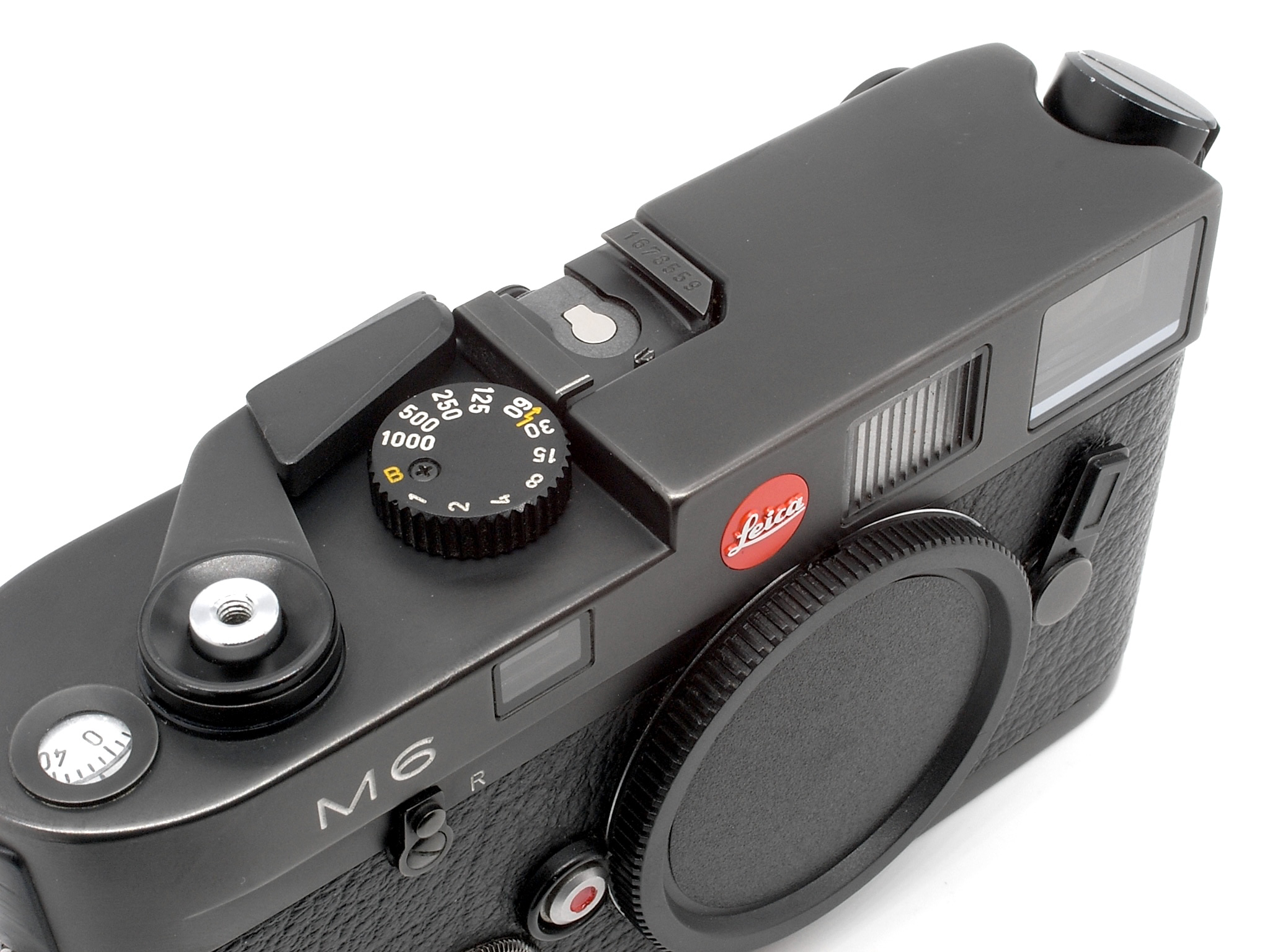 Leica M6 black "BIG LOGO"