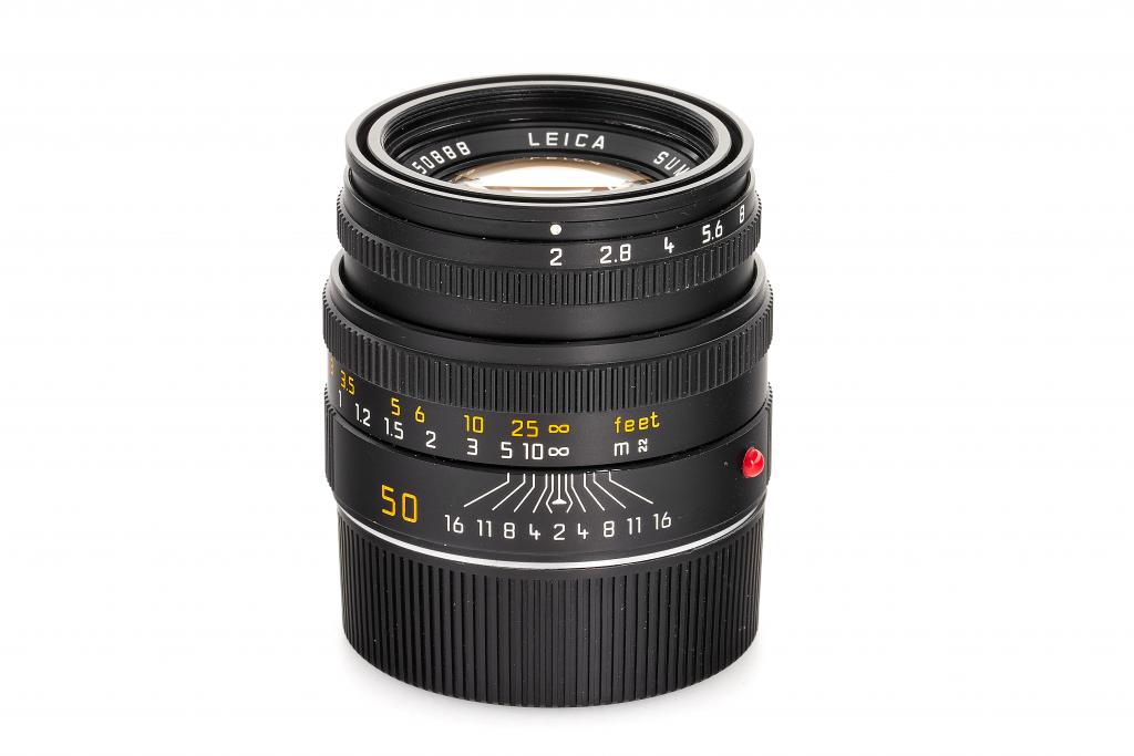 Leica Summicron-M 11826 2/50mm black first batch Leica Summicron-M 11826 2/50mm black first batch